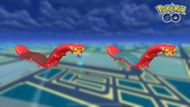 Sizzlipede shiny comparison (Image via TPC)